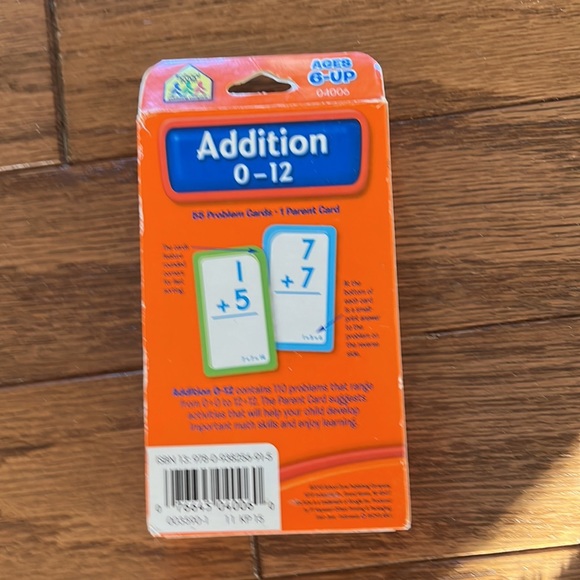 Kid’s Learning Mathematics Flash Cards - Picture 3 of 4